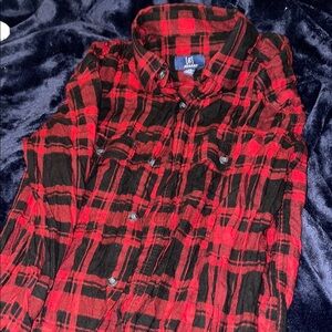 Classic Red and Black Plaid Flannel